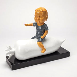 Carrot Boy Table Sculpture 4512-AD2