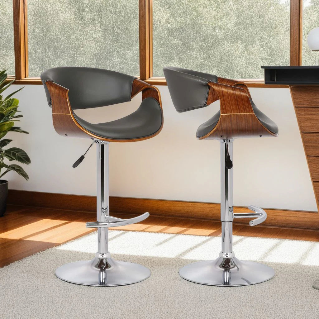 Butterfly Adjustable Barstool