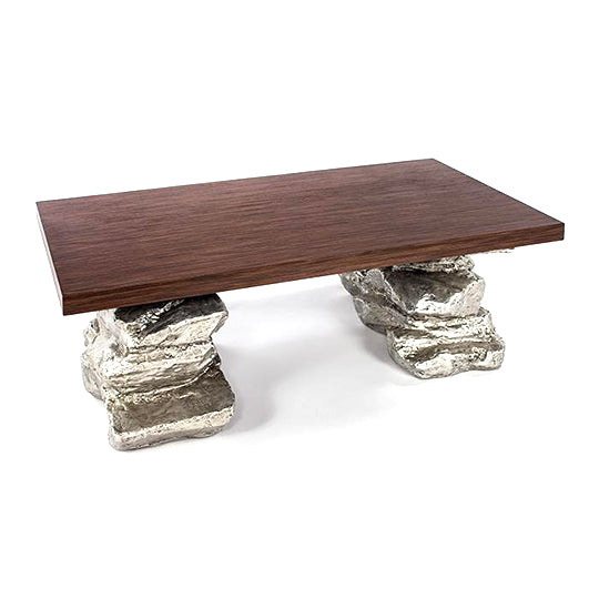 Coffee Table with Glass 4487-CF