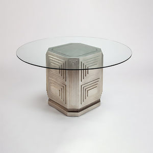 Breakfast Table Base with Glass 2703-DT4